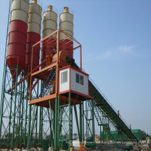 Exportación a Camboya HZS90 Planta de lotes de concreto estacionario